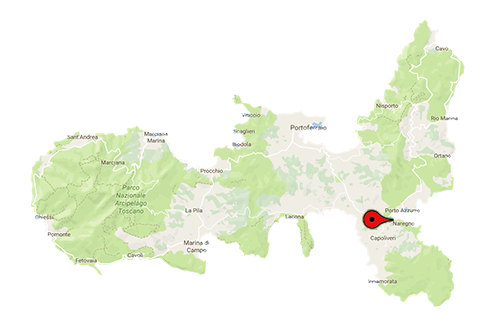 Mappa Isola d'Elba